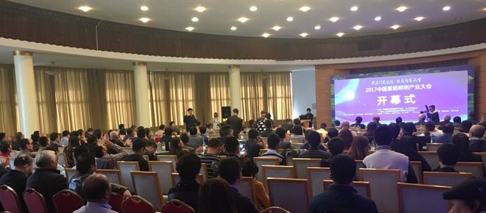 2017中国景观照明产业大会(hui)在(zai)济南南郊宾馆举行
